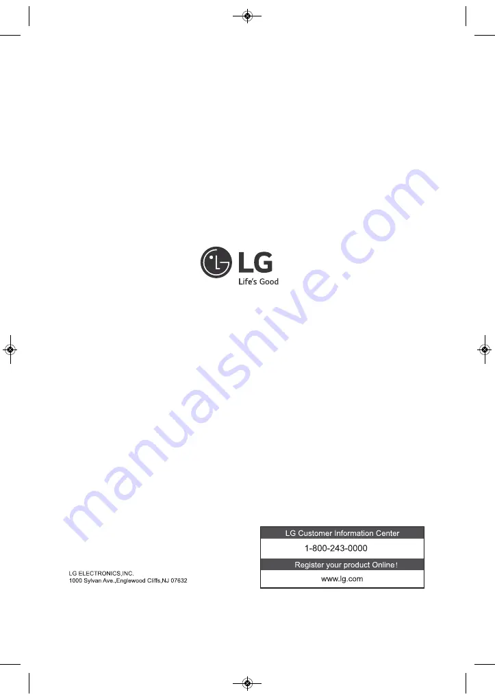 LG LP0818WNR Owner'S Manual Download Page 28