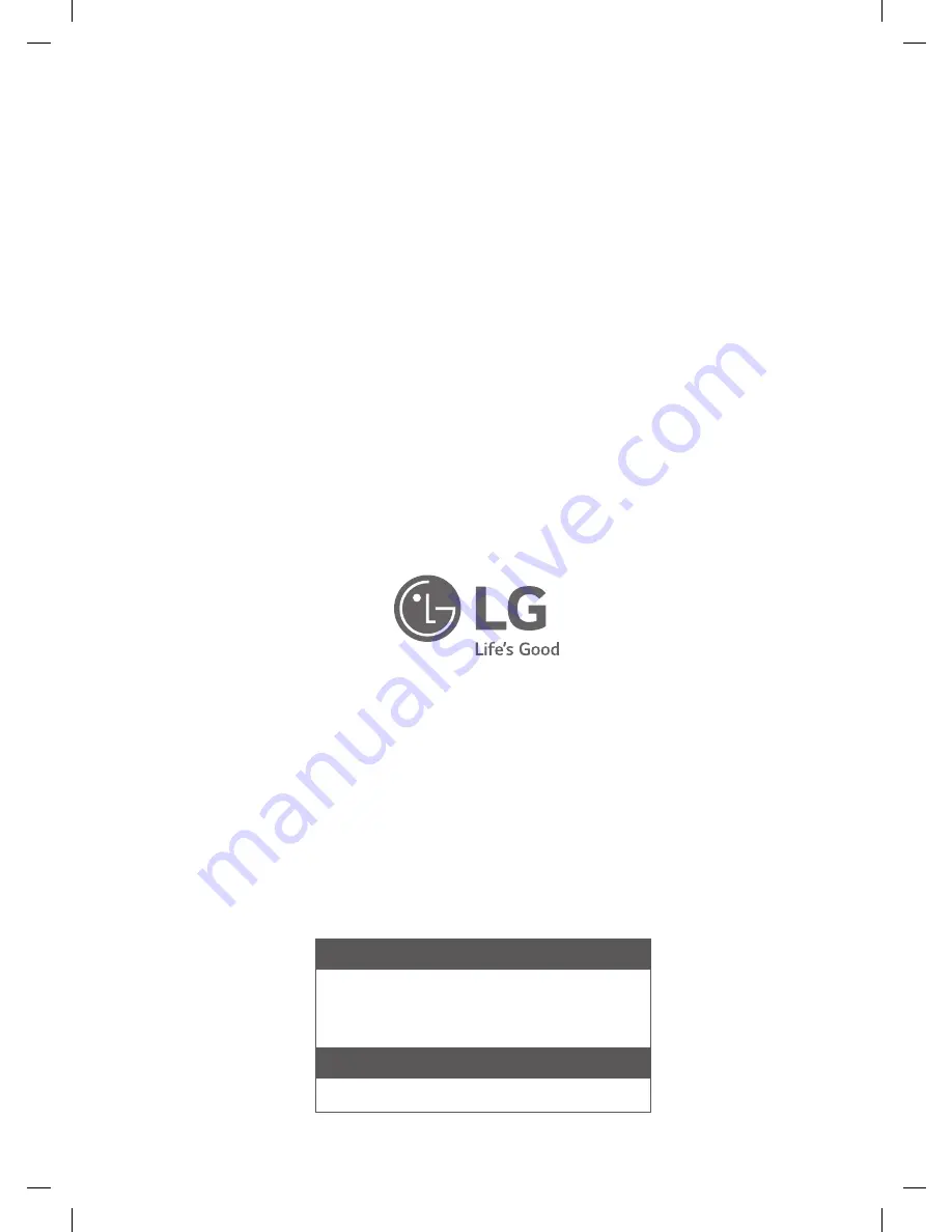 LG LRE3061BD Owner'S Manual Download Page 56