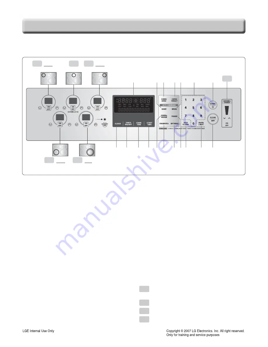 LG LRE30757SB Скачать руководство пользователя страница 11