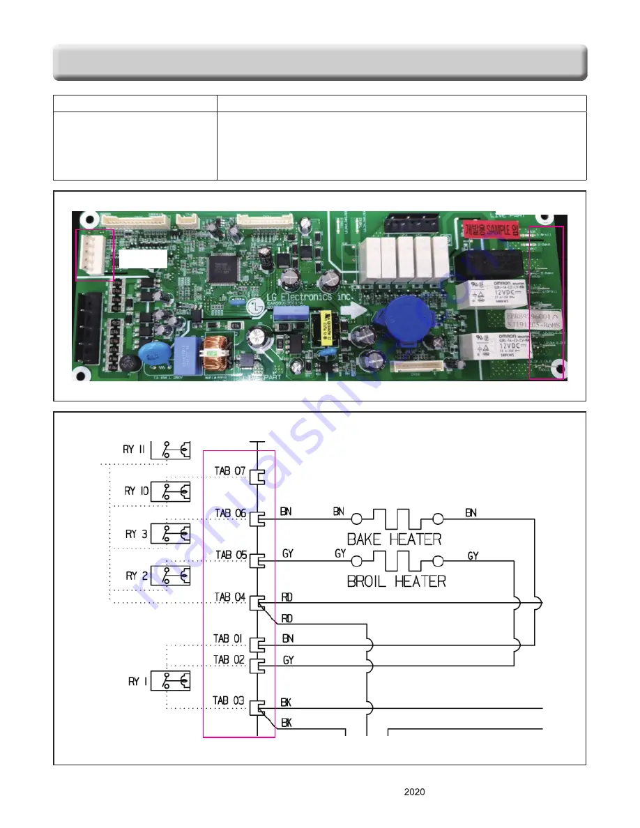 LG LREL6323 Series Service Manual Download Page 59