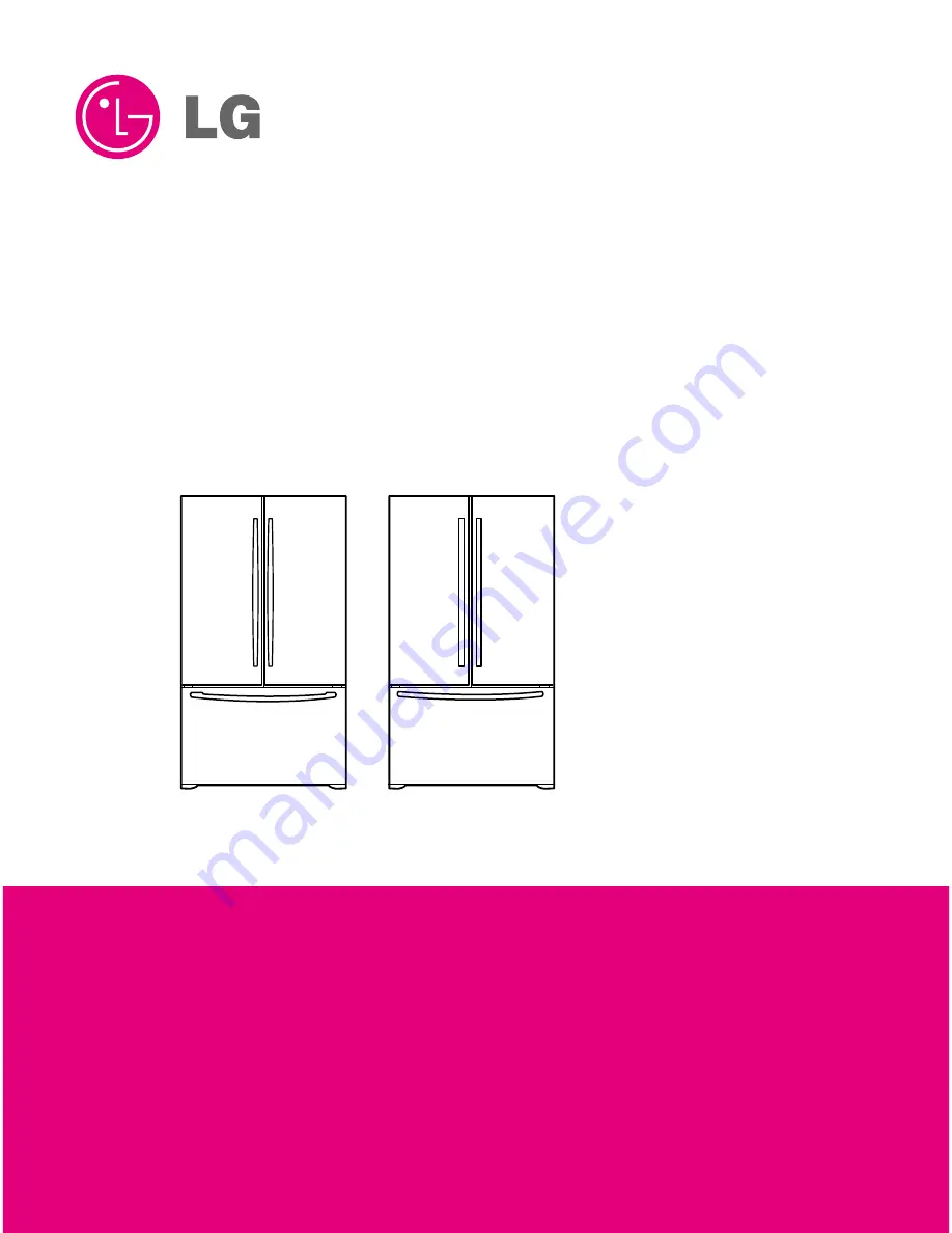 LG LRFC25750ST Service Manual Download Page 1