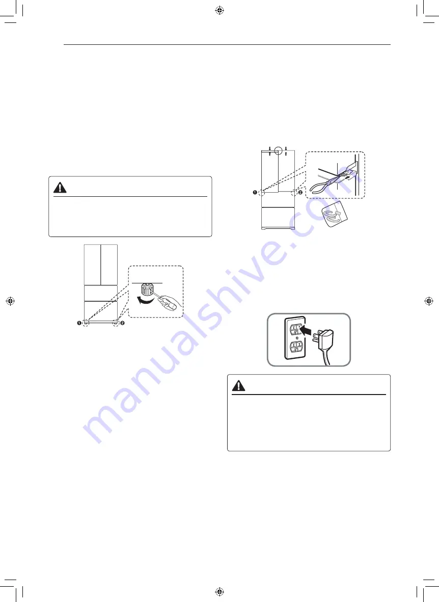 LG LRKNS1400V Owner'S Manual Download Page 18