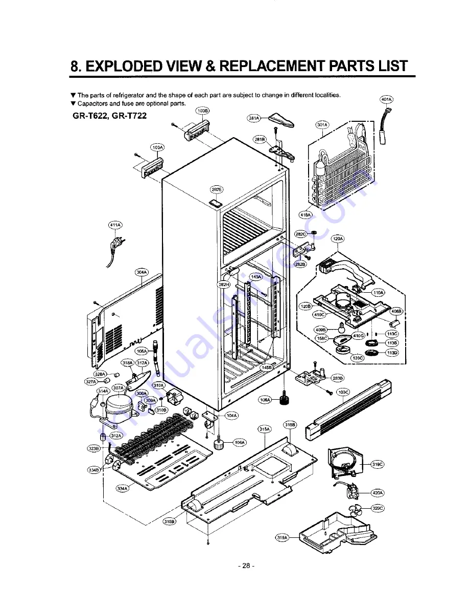 LG LRTBC1821W  precautio Servicing Precautions Download Page 26