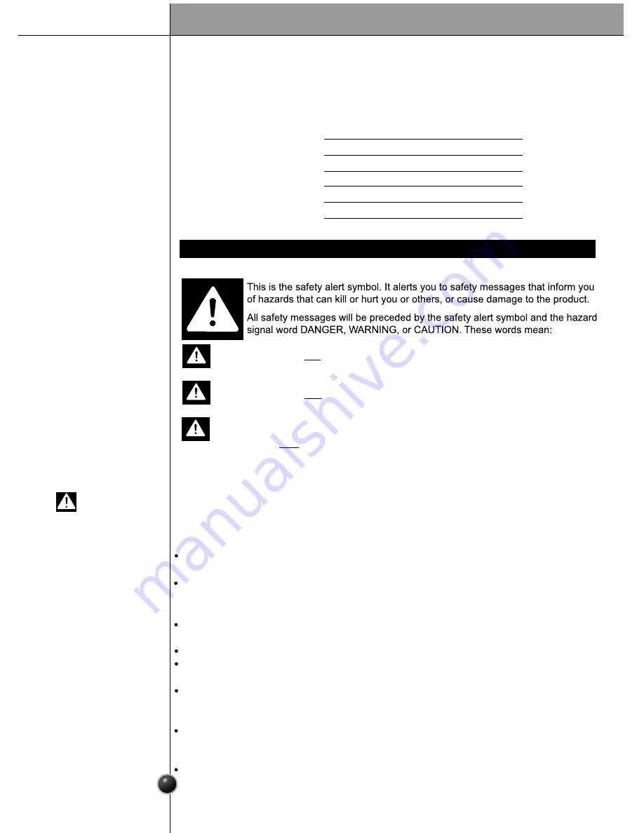 LG LSC27910 Series Owner'S Manual Download Page 3