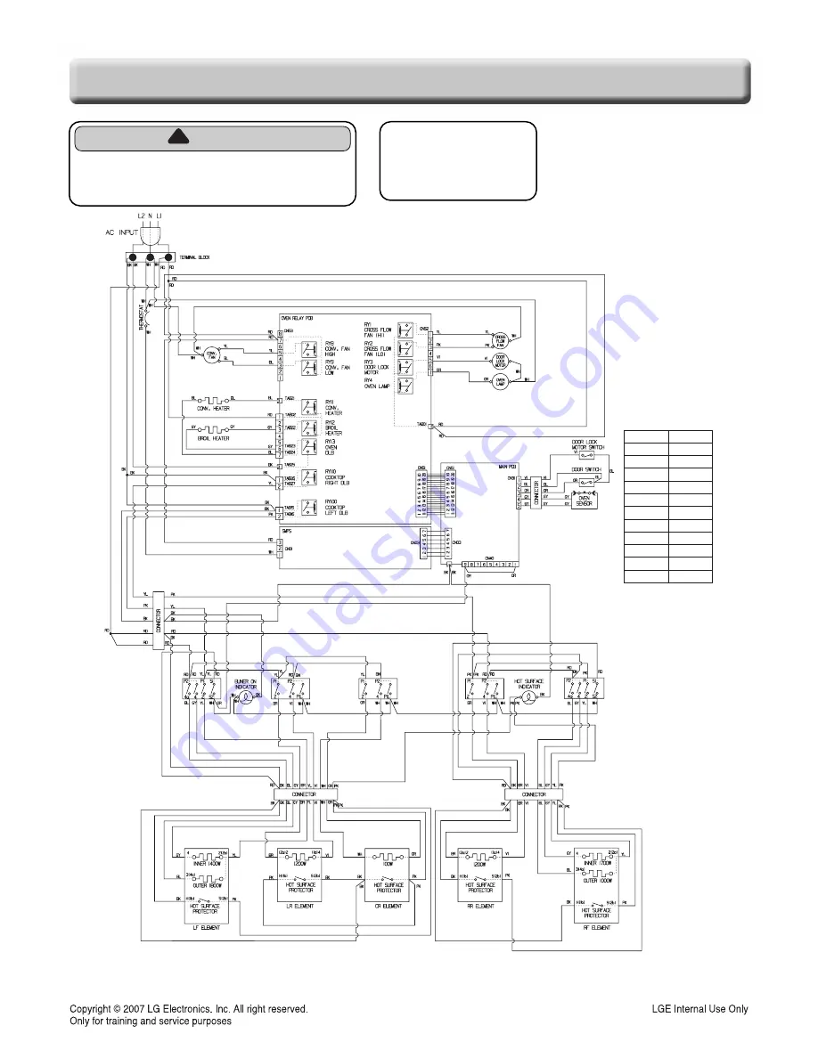 LG LSE4613BD Service Manual Download Page 47