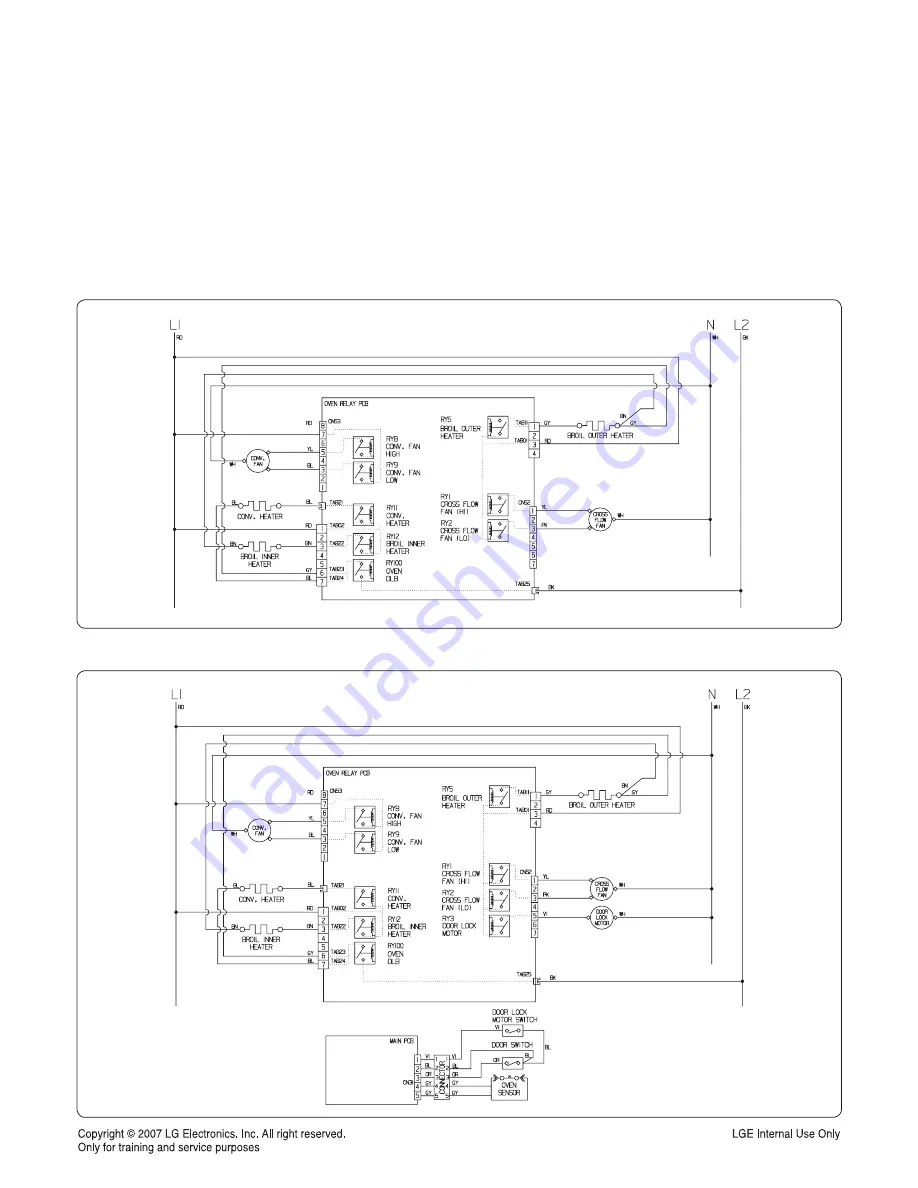 LG LSE4617ST Service Manual Download Page 62