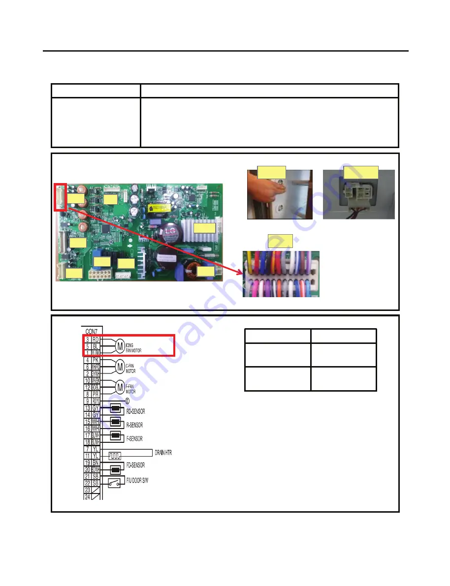 LG LSFD2491 series Service Manual Download Page 51