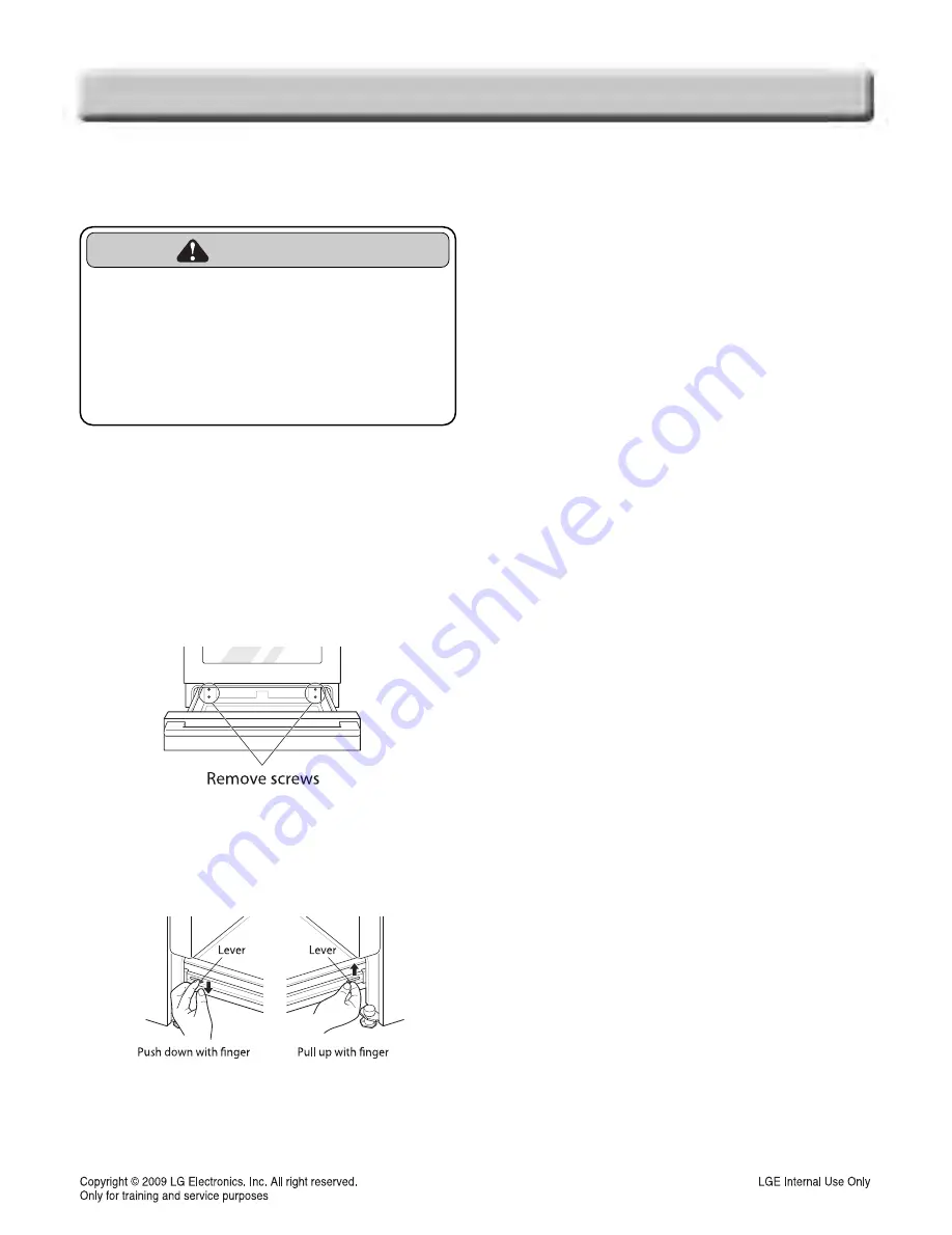 LG LSSG3016ST Скачать руководство пользователя страница 32