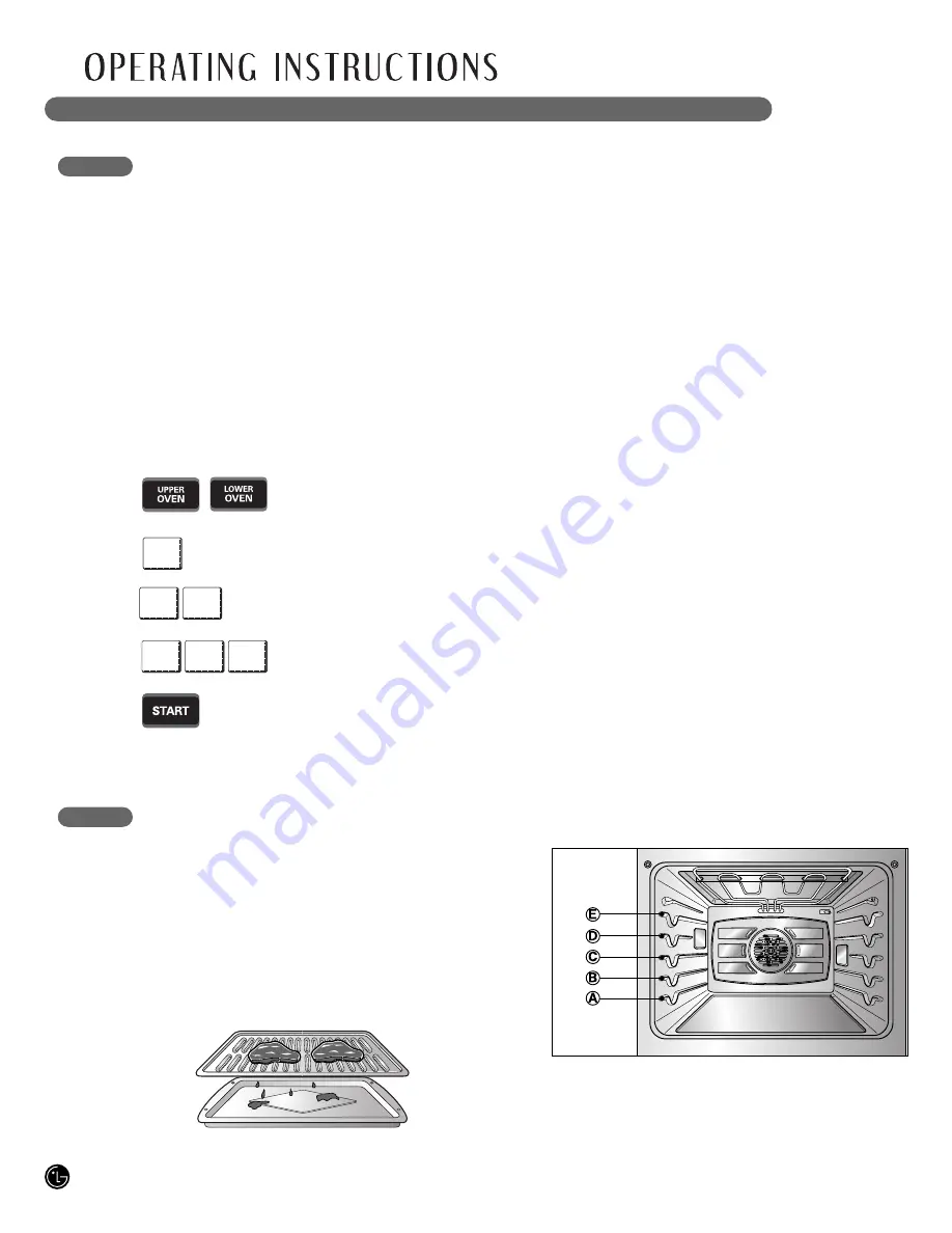 LG LSWD305ST User'S Manual And Cooking Manual Download Page 18