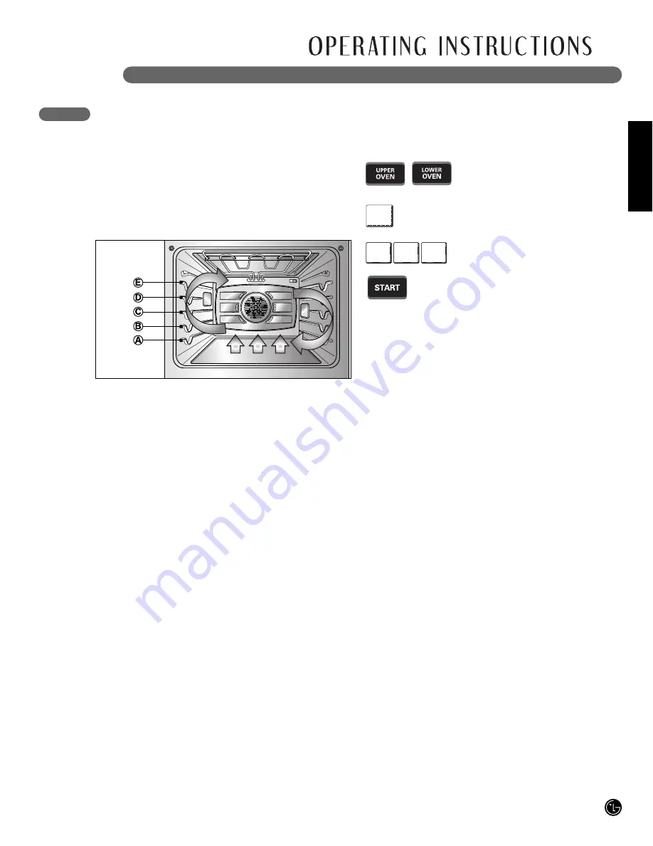 LG LSWD305ST User'S Manual And Cooking Manual Download Page 21