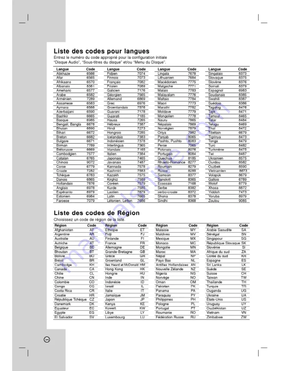 LG LVC-737 Owner'S Manual Download Page 72