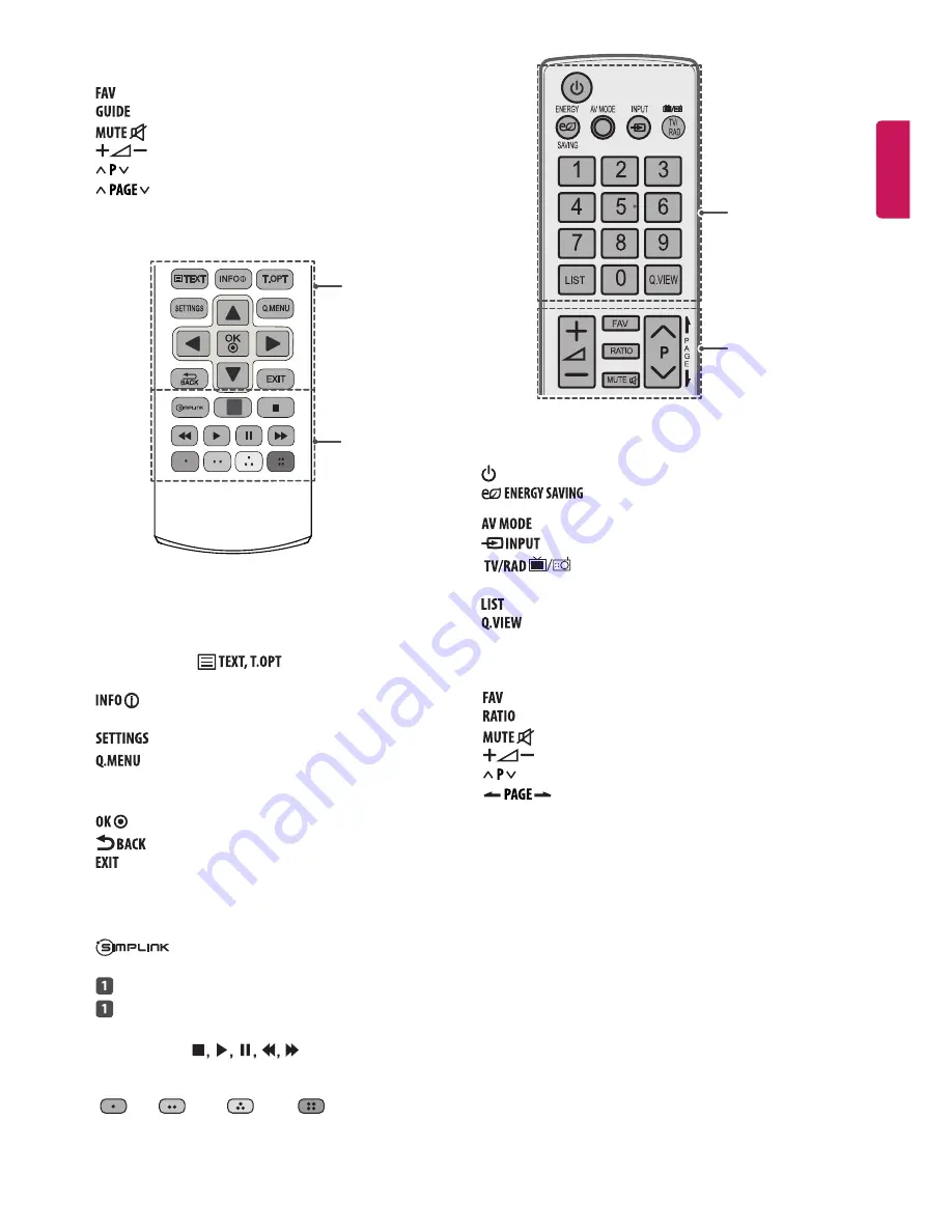 LG LX530 Series Manual Download Page 22