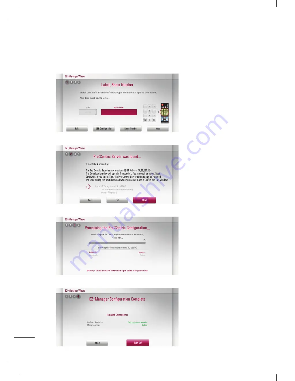 LG LY54 Series Installation Manual Download Page 4