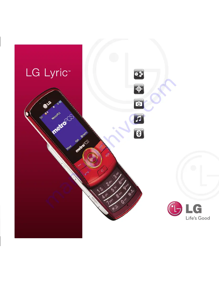 LG Lyric Скачать руководство пользователя страница 1