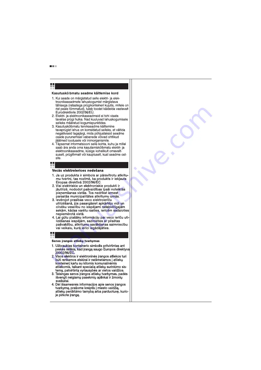 LG M3704C Owner'S Manual Download Page 100