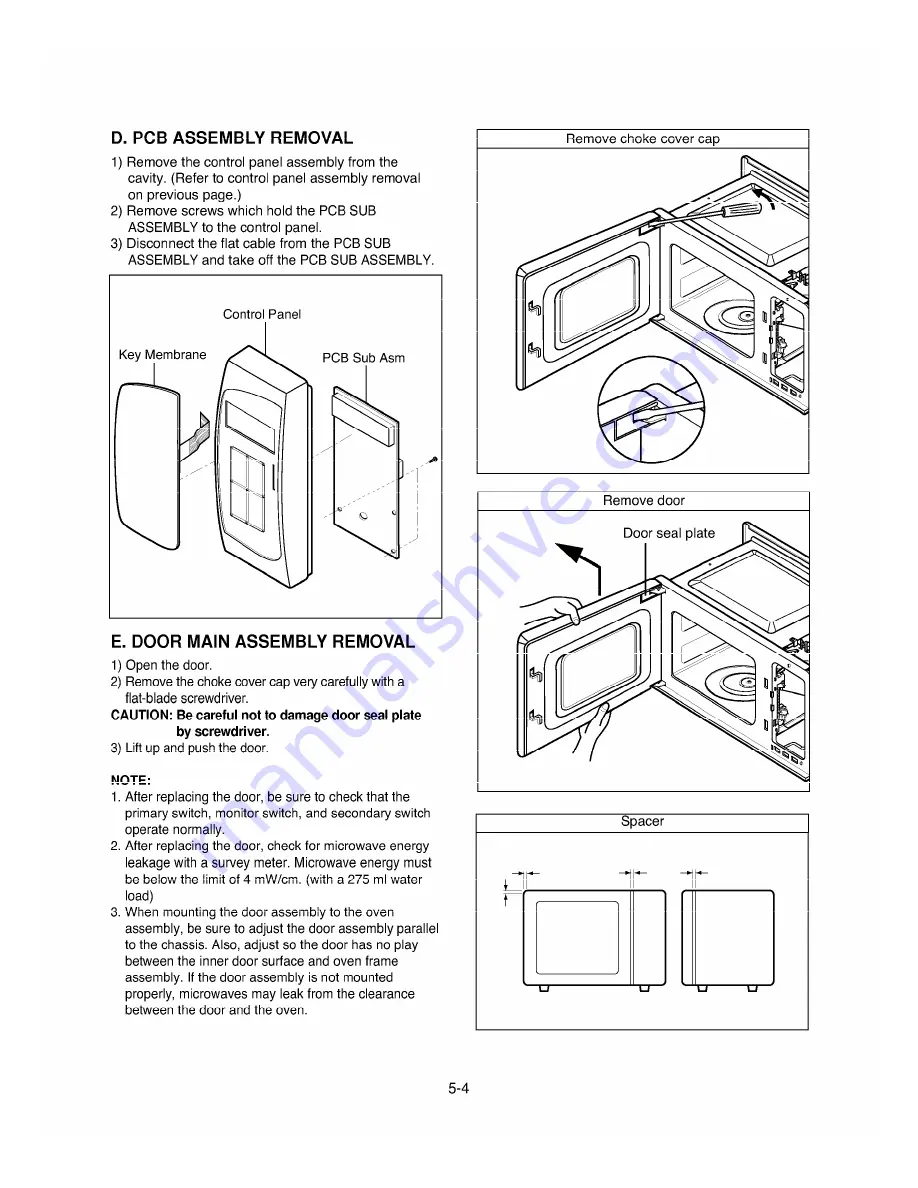 LG MA-1417B Service Manual Download Page 14