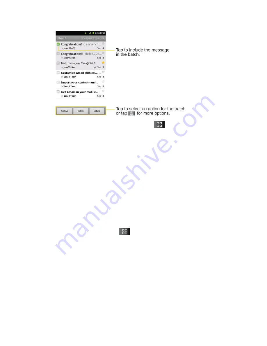 LG Marquee User Manual Download Page 116