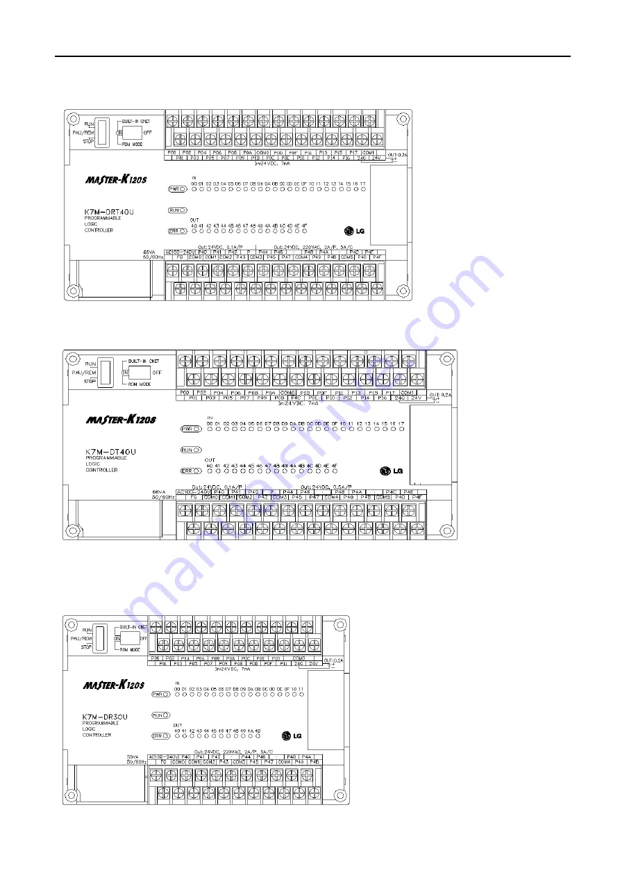 LG MASTER-K 120S Series User Manual Download Page 27