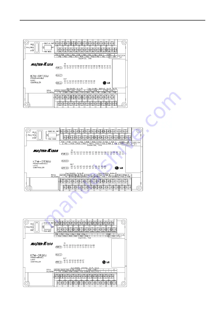 LG MASTER-K 120S Series User Manual Download Page 28