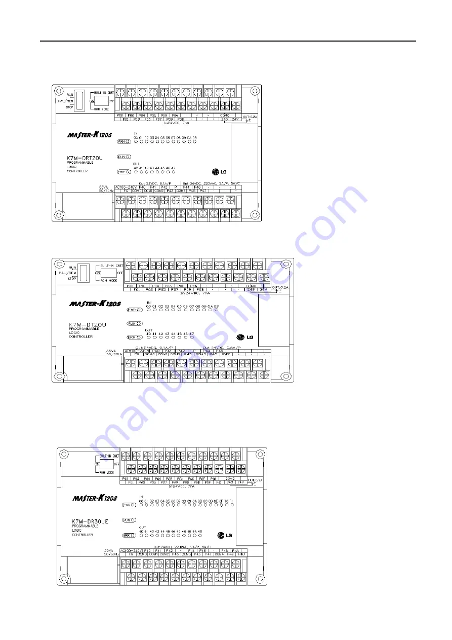 LG MASTER-K 120S Series User Manual Download Page 29