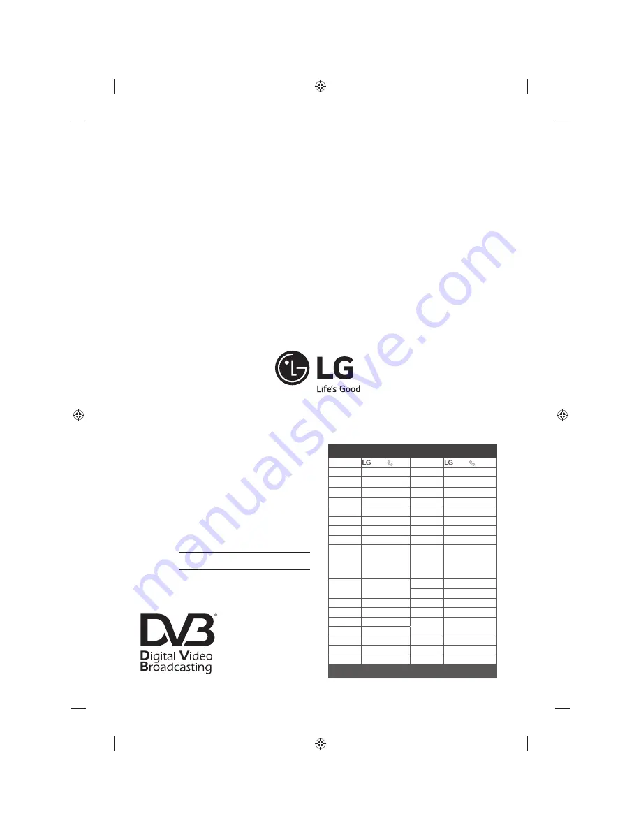 LG MFL68702414 Safety And Reference Download Page 192