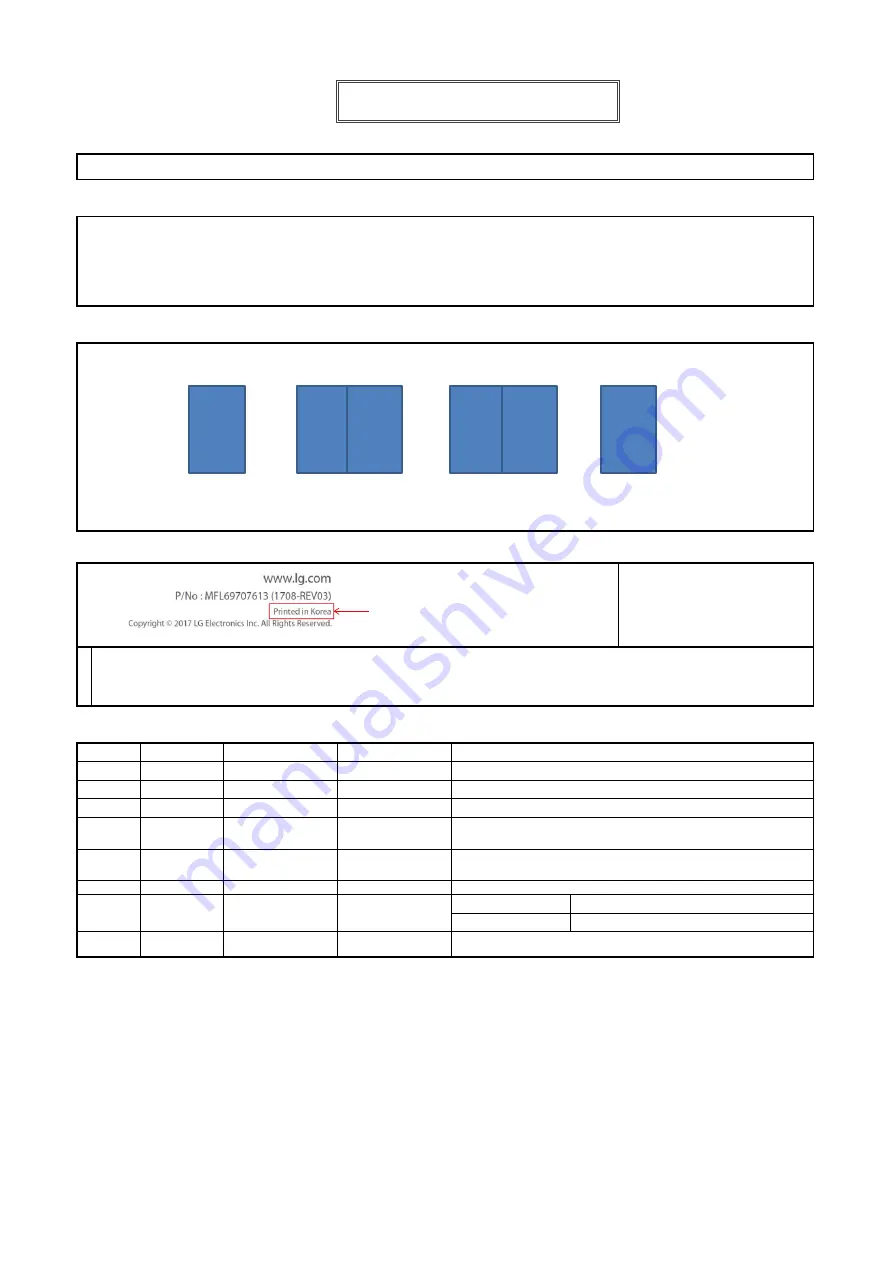 LG MFL71421403 Owner'S Manual Download Page 1