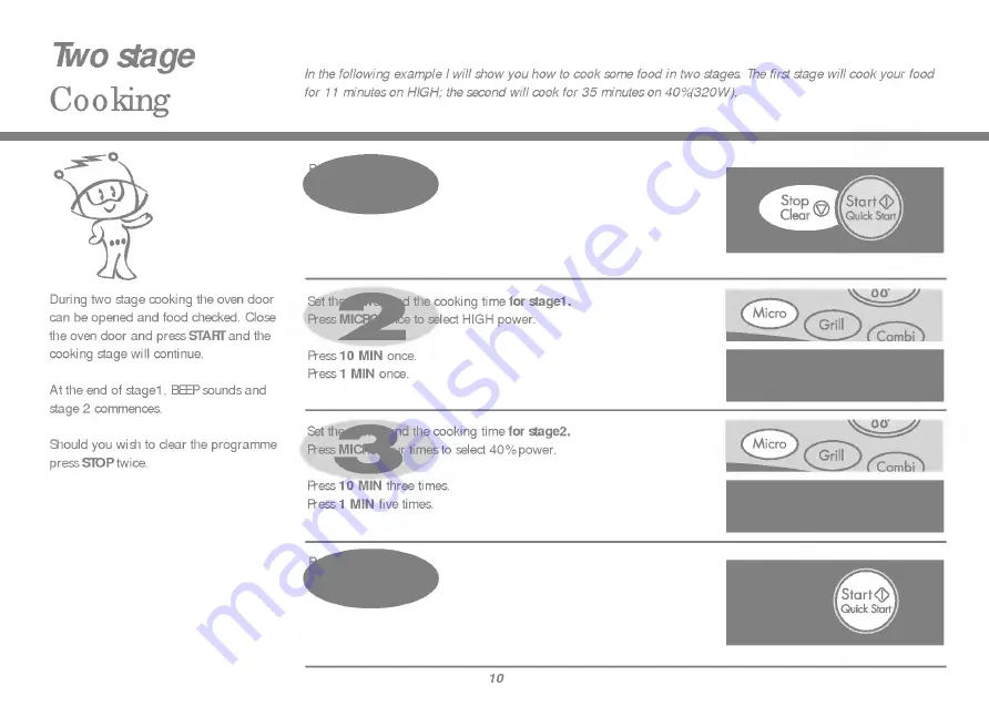 LG MG-396WA Owner'S Manual Download Page 10