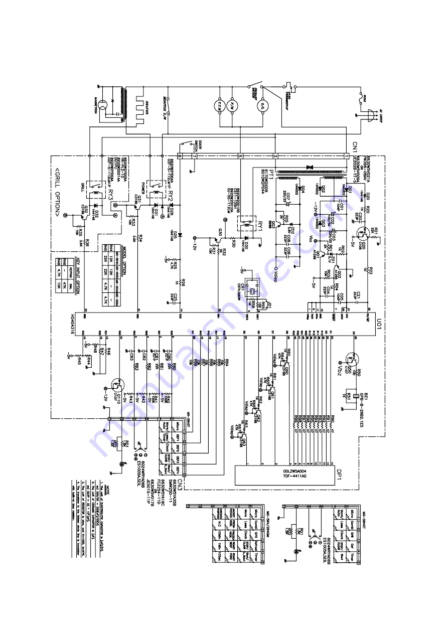 LG MH-654S Service Manual Download Page 35