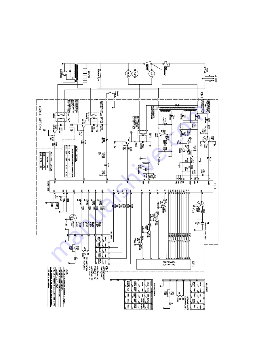 LG MH-706CL Service Manual Download Page 18