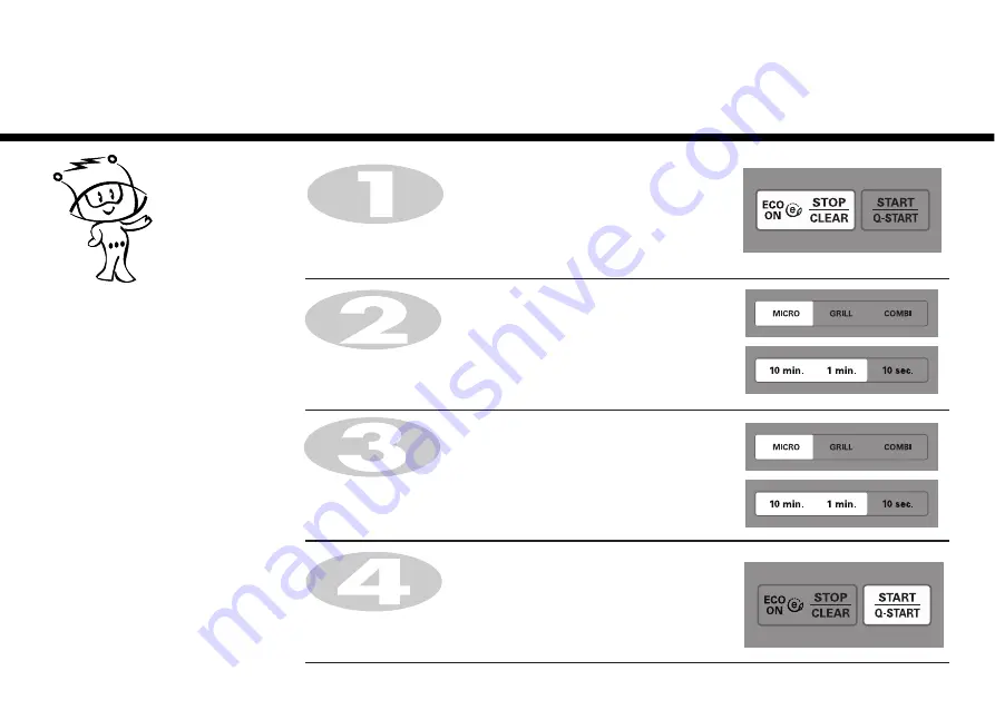 LG MH6342BM Owner'S Manual Download Page 10