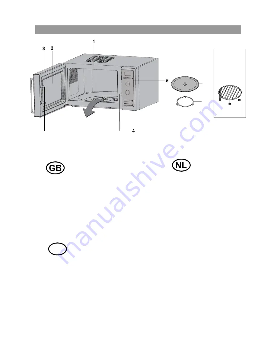 LG MH6539DR Instruction Manual Download Page 2