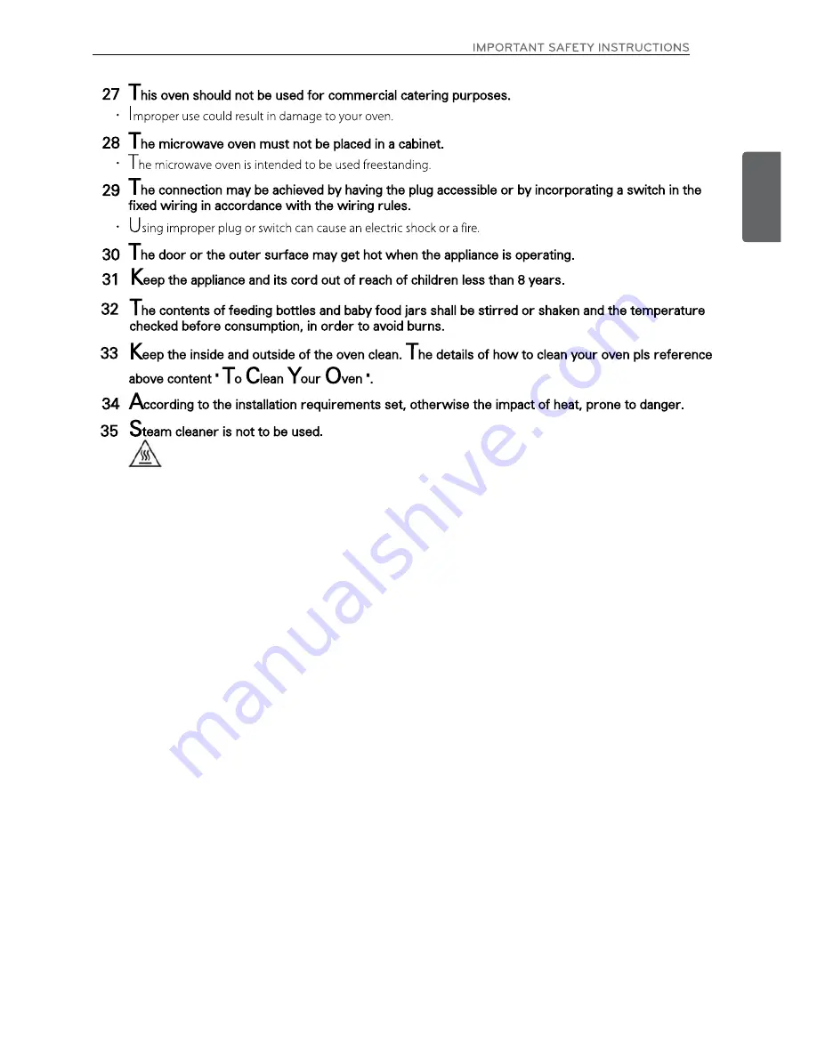 LG MH656 Series Owner'S Manual Download Page 7