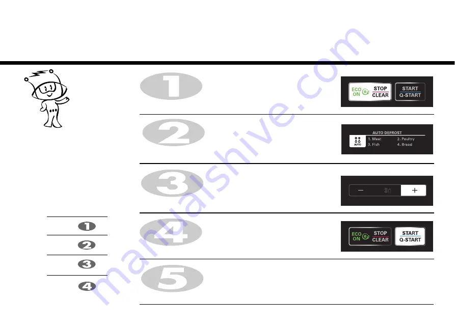 LG MH7042G Owner'S Manual Download Page 17