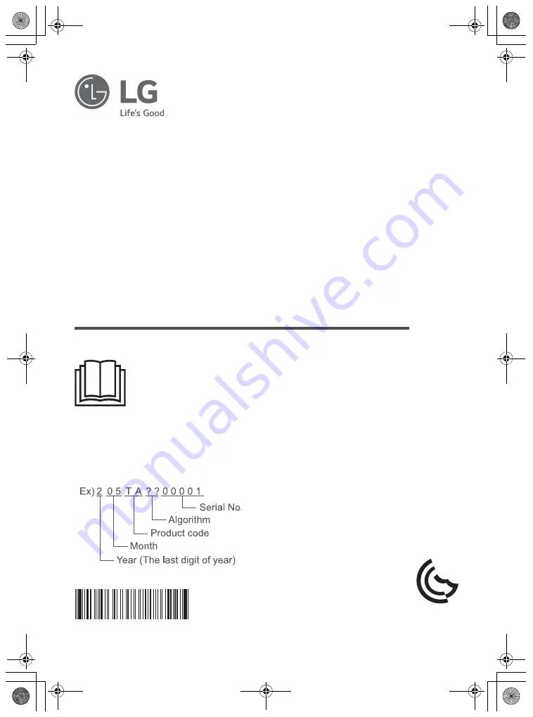 LG MH8265DIS Owner'S Manual Download Page 1