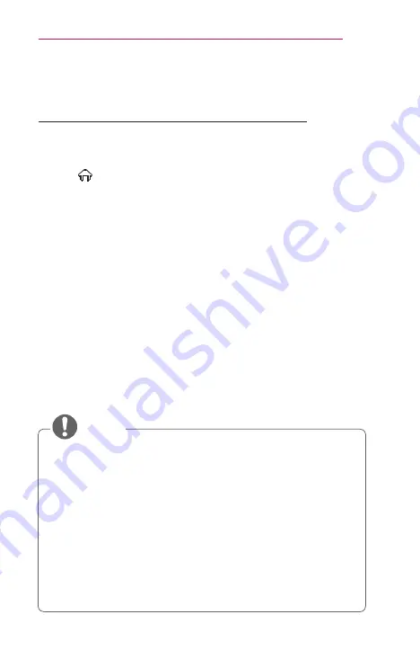 LG MiniBeam UST PF1000UT Owner'S Manual Download Page 61