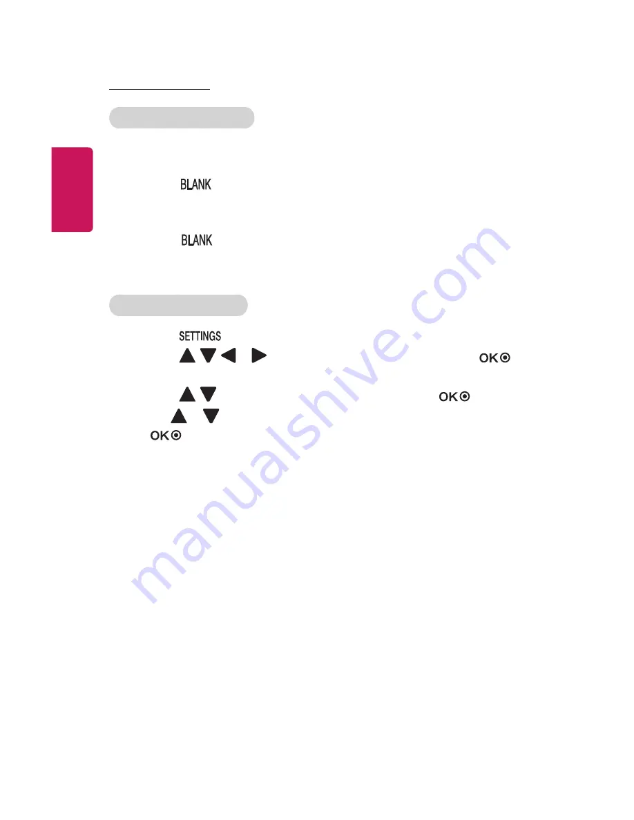 LG Minibeam UST Owner'S Manual Download Page 42