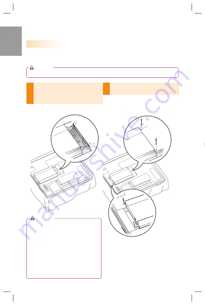 LG MP500-F Series Easy Setup Manual Download Page 4