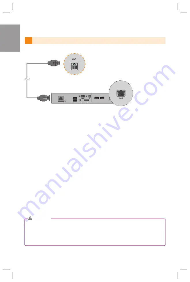 LG MP500-F Series Easy Setup Manual Download Page 8