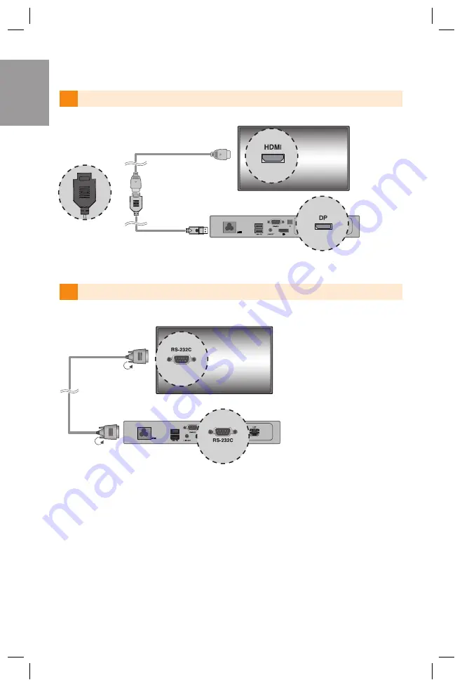 LG MP500-F Series Easy Setup Manual Download Page 10