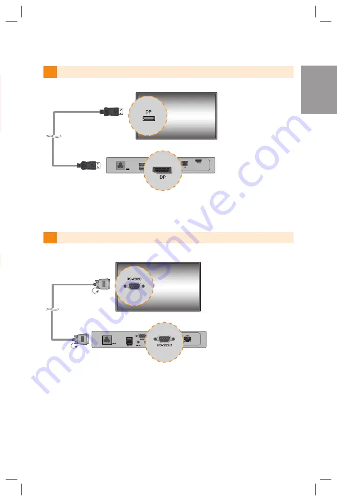 LG MP500-F Series Easy Setup Manual Download Page 21