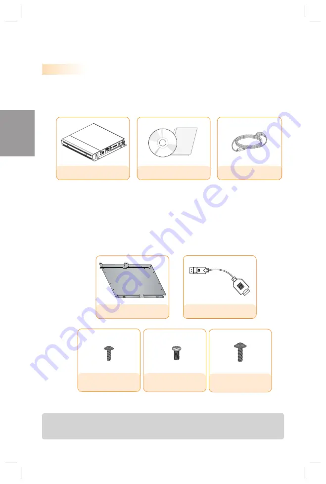 LG MP500-F Series Easy Setup Manual Download Page 44