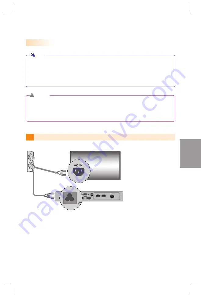 LG MP500-F Series Easy Setup Manual Download Page 135