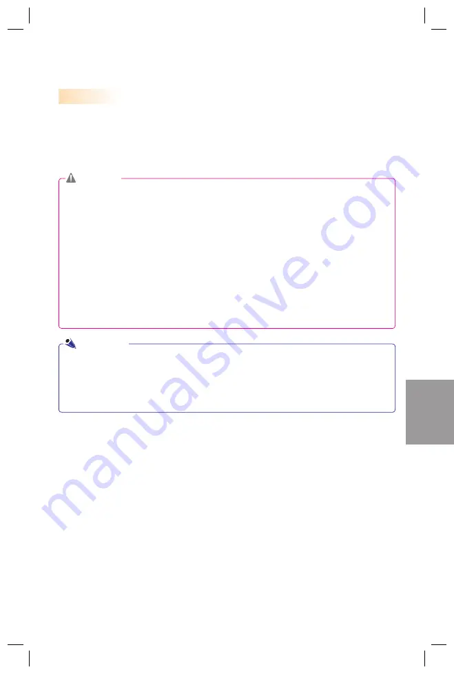 LG MP500-F Series Easy Setup Manual Download Page 143