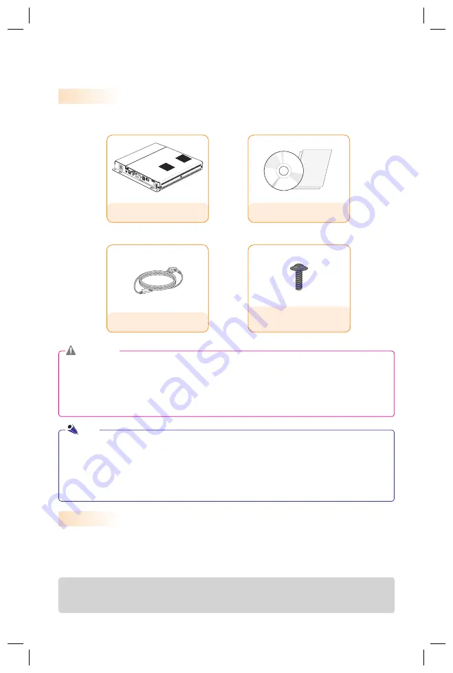 LG MP500 Easy Setup Manual Download Page 2