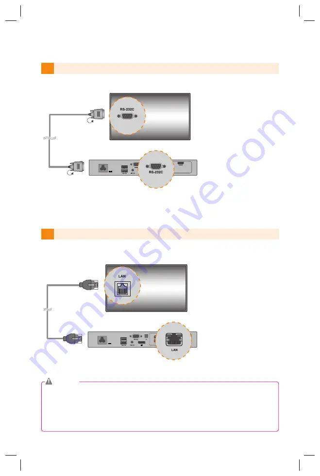 LG MP500 Easy Setup Manual Download Page 46