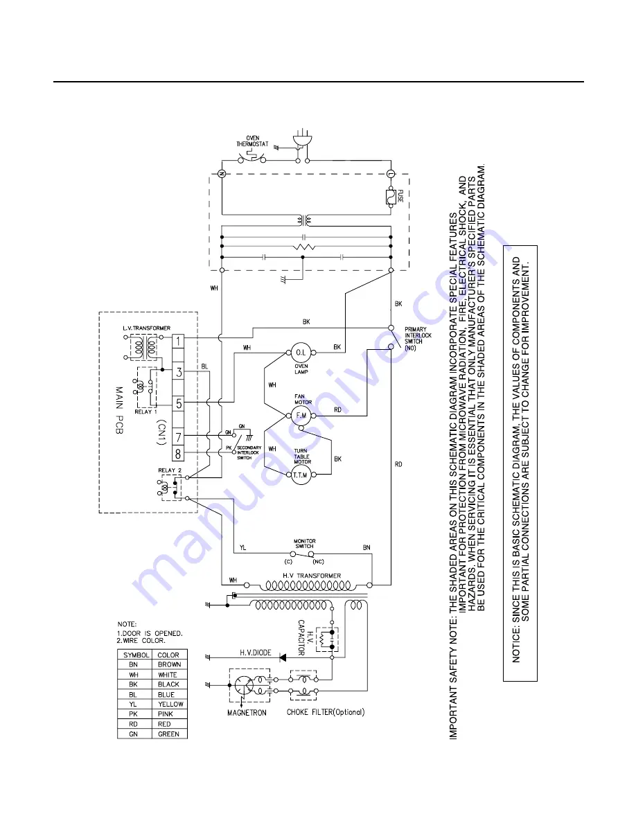 LG MS-3444DPS Service Manual Download Page 9