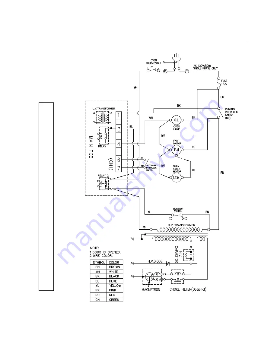 LG MS-7042MK Service Manual Download Page 9