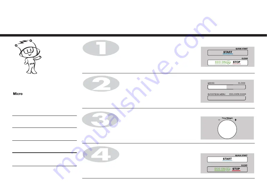 LG MS2588BRB Owner'S Manual Download Page 9