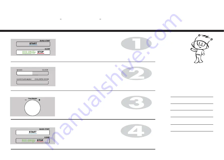 LG MS2588BRB Owner'S Manual Download Page 40