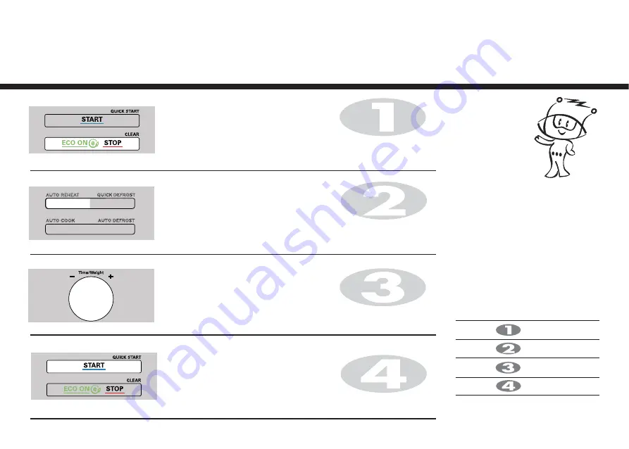 LG MS2588BRB Owner'S Manual Download Page 44